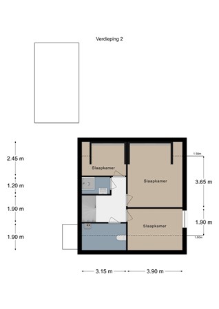 Floorplan - Beatrixstraat 1, 6291 GT Vaals